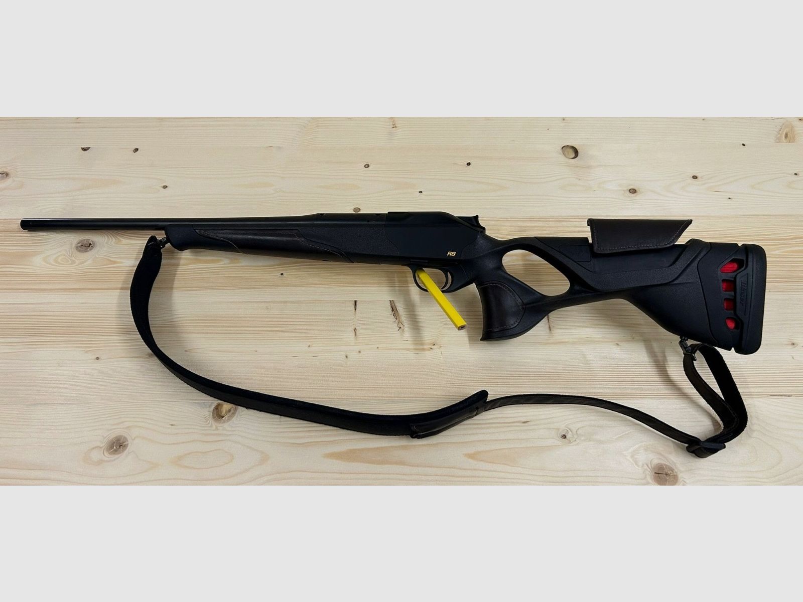 Blaser R8 Leather .3006 spring.