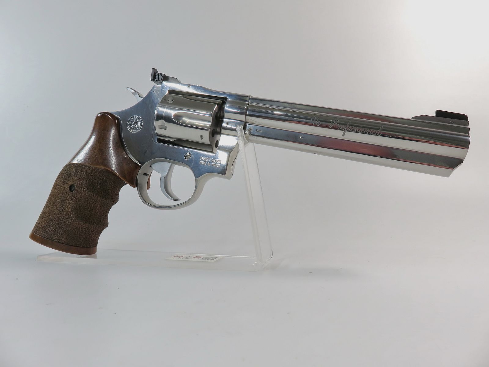 Taurus sport revolver caliber .22 | 6 inch | nickel-plated | like new