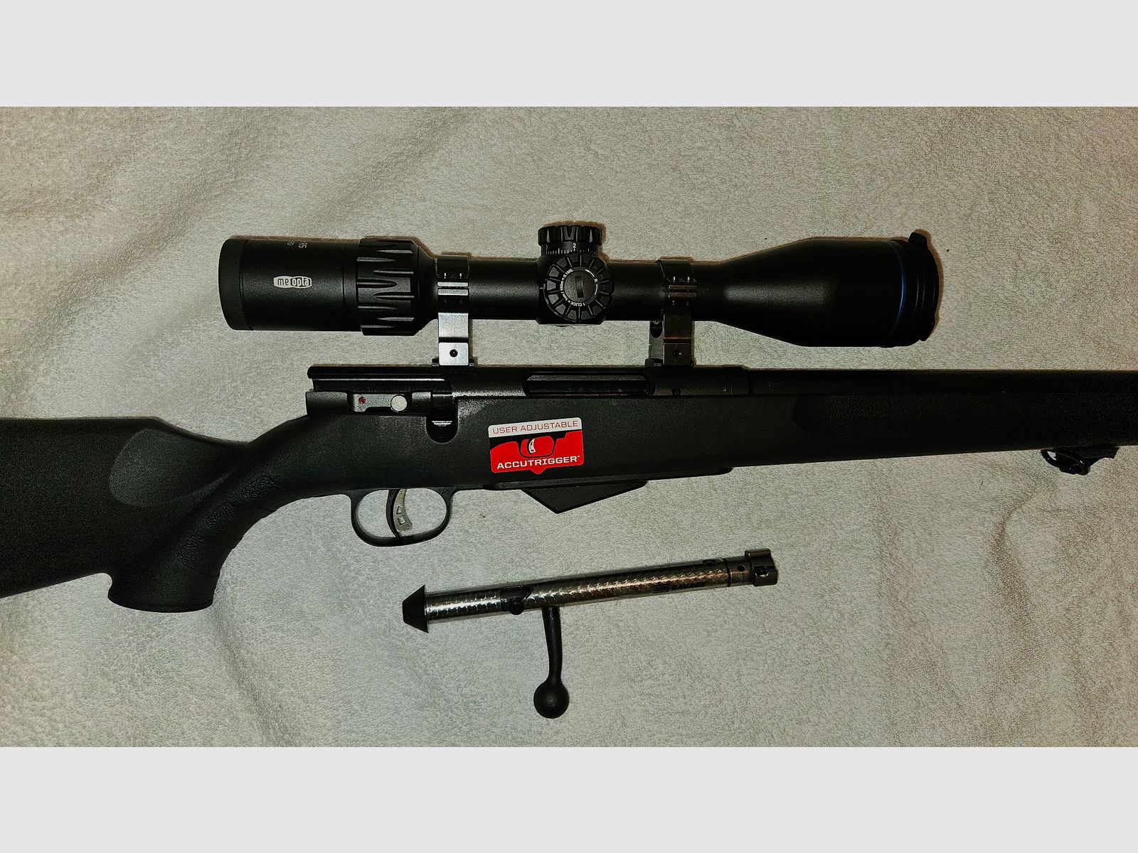 SAVAGE 25 Walking Varminter M15x1 Gewinde .22 Hornet mit Meopta MeoHunter R5 3-15x50 SFP RD Abs. 4c