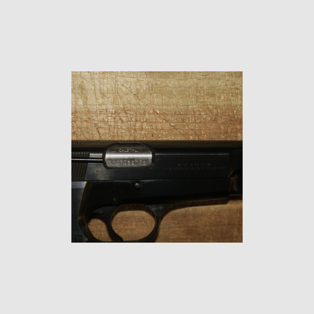 original FN BROWNING BELGIAN HI POWER HP Kal. 9mm PISTOLE "SIGNATURE MODEL" high-power colt sig