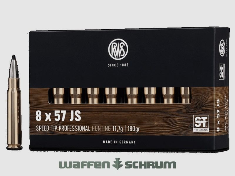 RWS 8x57JS Speed Tip Pro 11,7g - 180gr