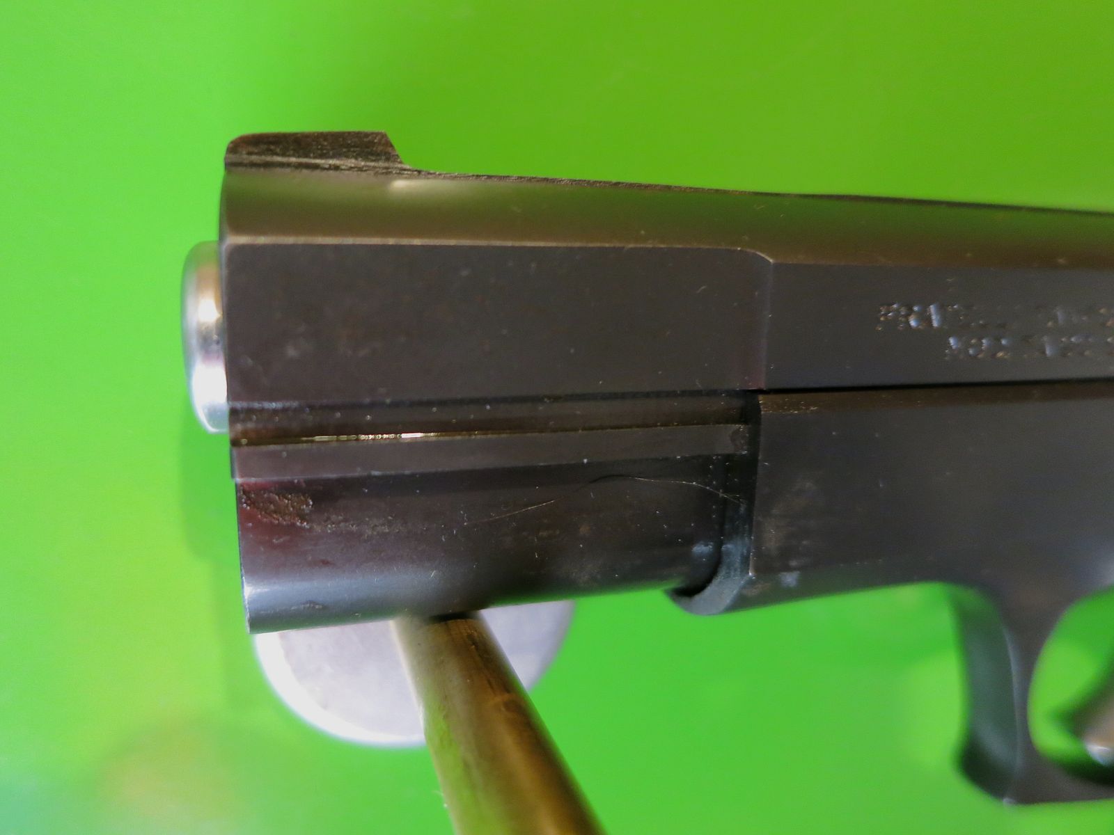Tanfoglio TA90, semiautomatica. Pistola sportiva a caricamento automatico, classico dell'IPSC, calibro 9 × 19 mm       #66-, immagine 10 di 10