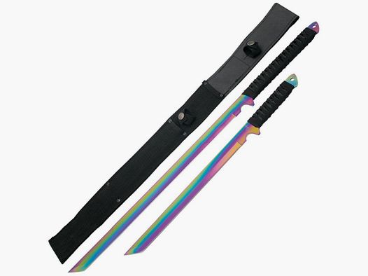 Machettes Ninja avec sac de transport