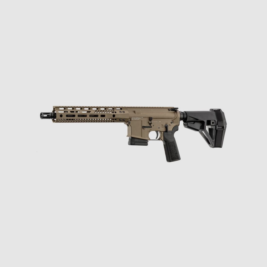 Carabine AR15 Watchtower type 15M Cal.5.56 canon de 10.5" FDE, image 2 sur 3