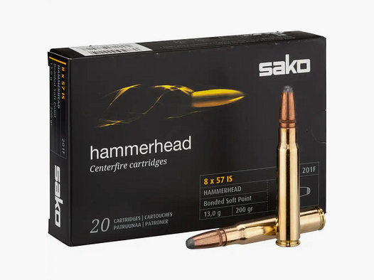 Sako Büchsenpatronen 8x57 JS