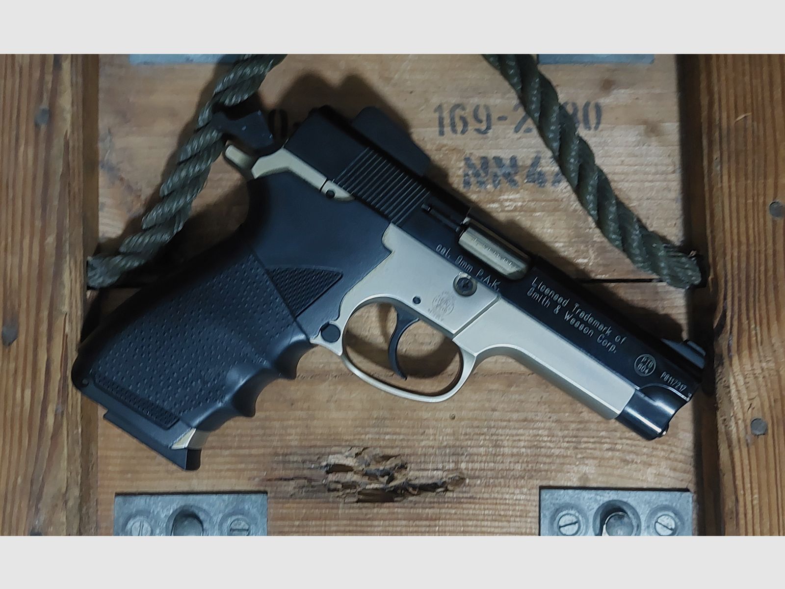 Smith&Wesson Mod. 5904 9 mm P.A.K (PTB 604) Schreckschuss 