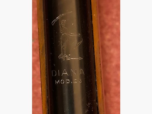 Diana Mod.25/Ohne F-Zeichen/Baujahr 1956/Kaliber 4,5mm/Made IN WEST-GERMANY Top Zustand!!