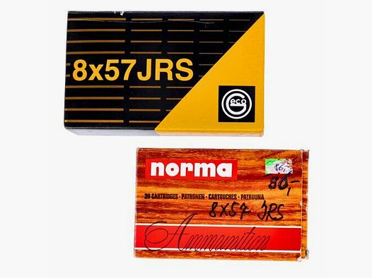 Munition 8 x 57IRS (38 Schuss) GECO/MWK