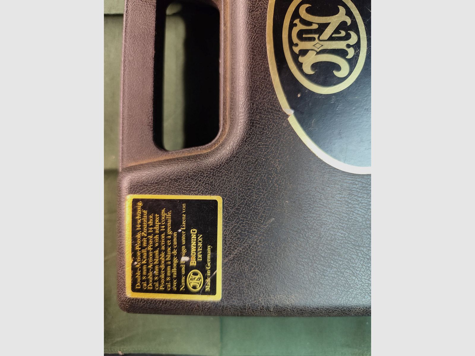 Browning GPDA 8 8mm P.A.K. PTB 389/2