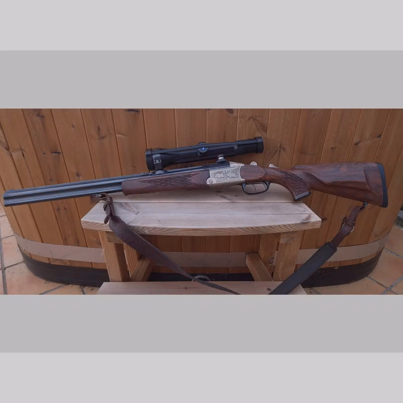 Nice Blaser 700/88 BBF caliber 30.06 & 12/70, image 1 of 6