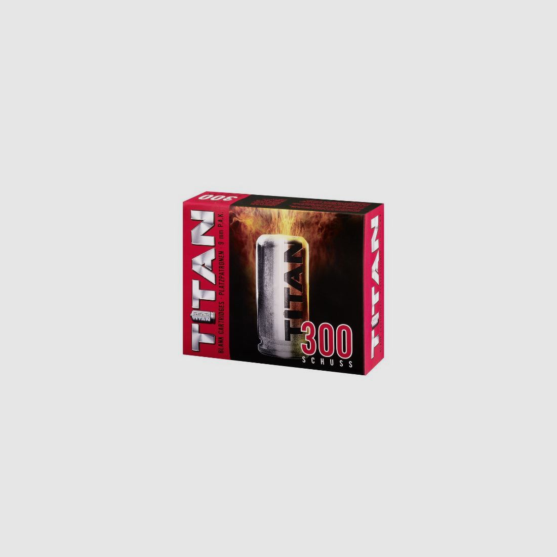TITAN PLATZPATRONEN - 9MM P.A.K. - 300 PATRONEN