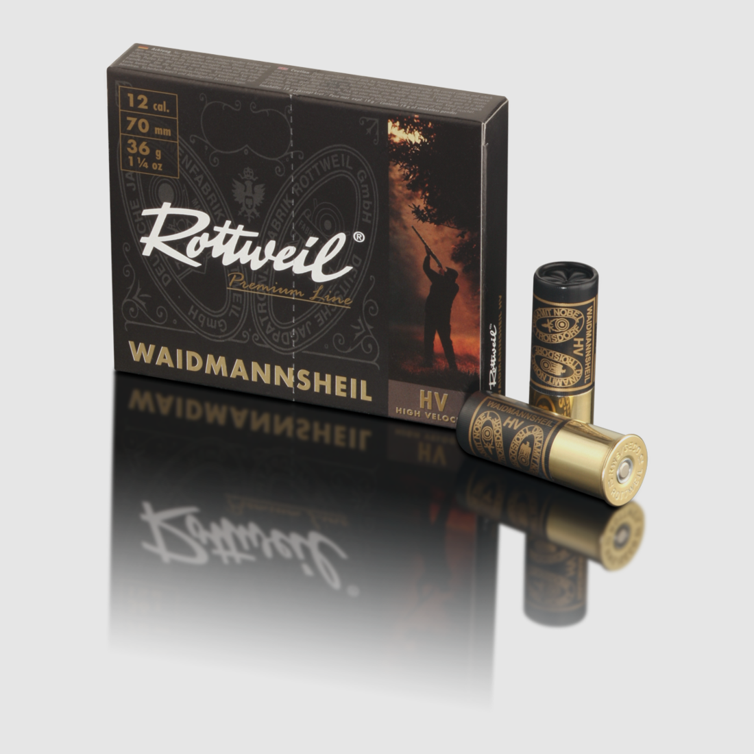 12/70 Rottweil Waidmannsheil HV Plastik 36 g, Bild 1 von 2