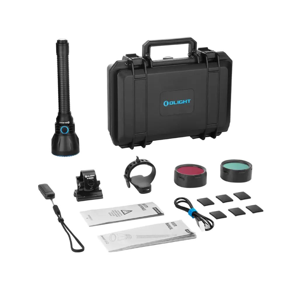 Jagdkit mit wiederaufladbarer LED-Taschenlampe Javelot Turbo 2 Olight, Bild 1 von 6