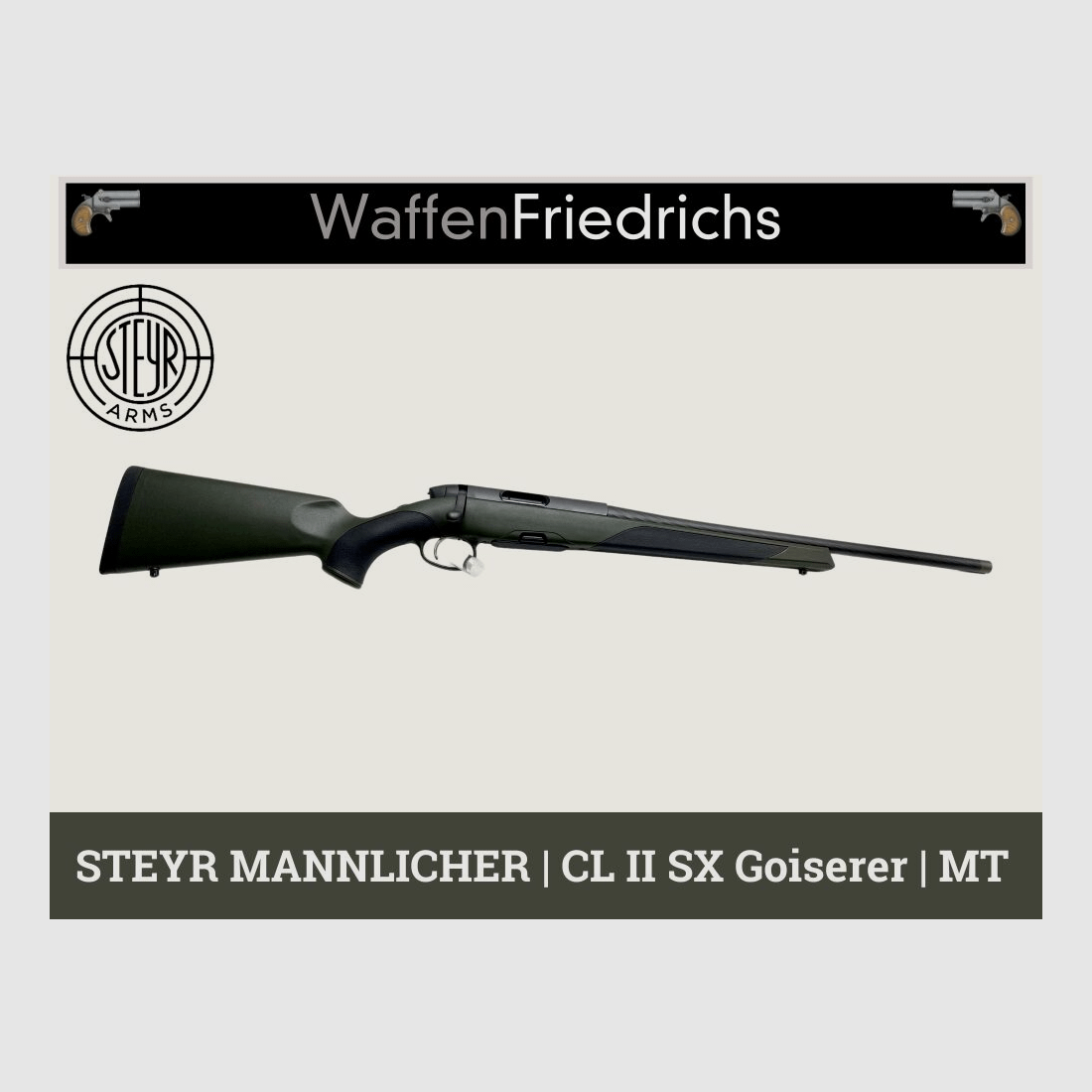 STEYR MANNLICHER CL II SX MT - Wapens Friedrichs
