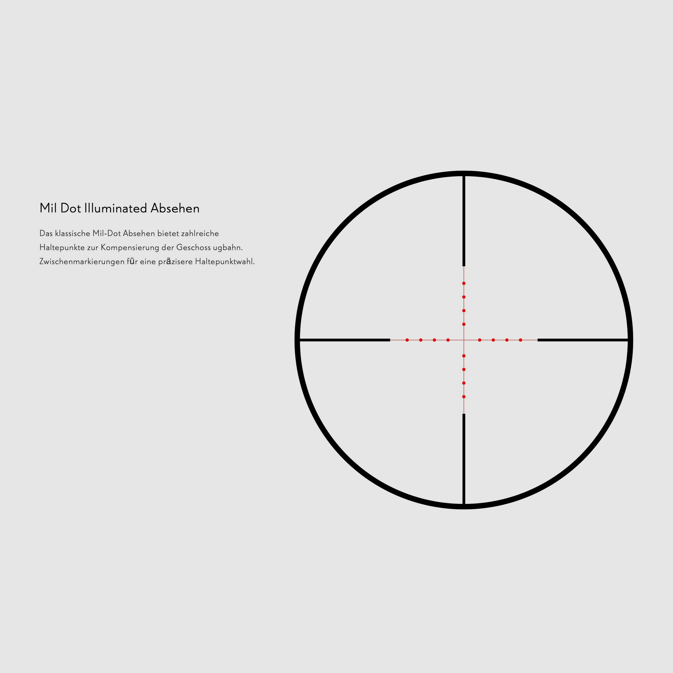 HAWKE 14260 Zielfernrohr VANTAGE 4-16x50 AO MIL DOT IR Rot Grün Leuchtabsehen