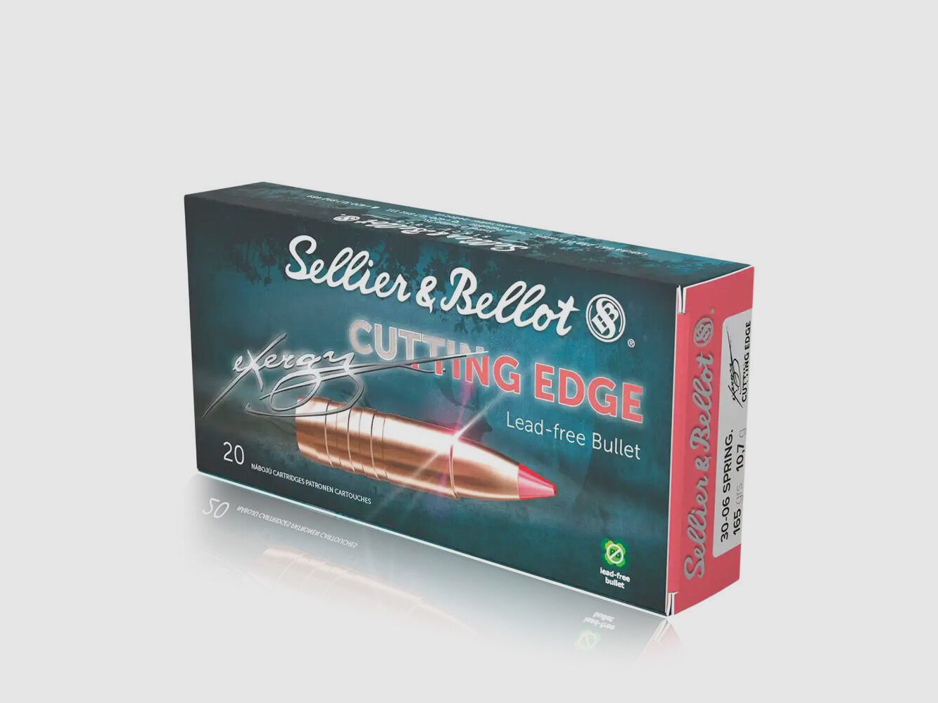 Sellier & Bellot Exergy Edge 165 grs 20 pcs .30-06Spring