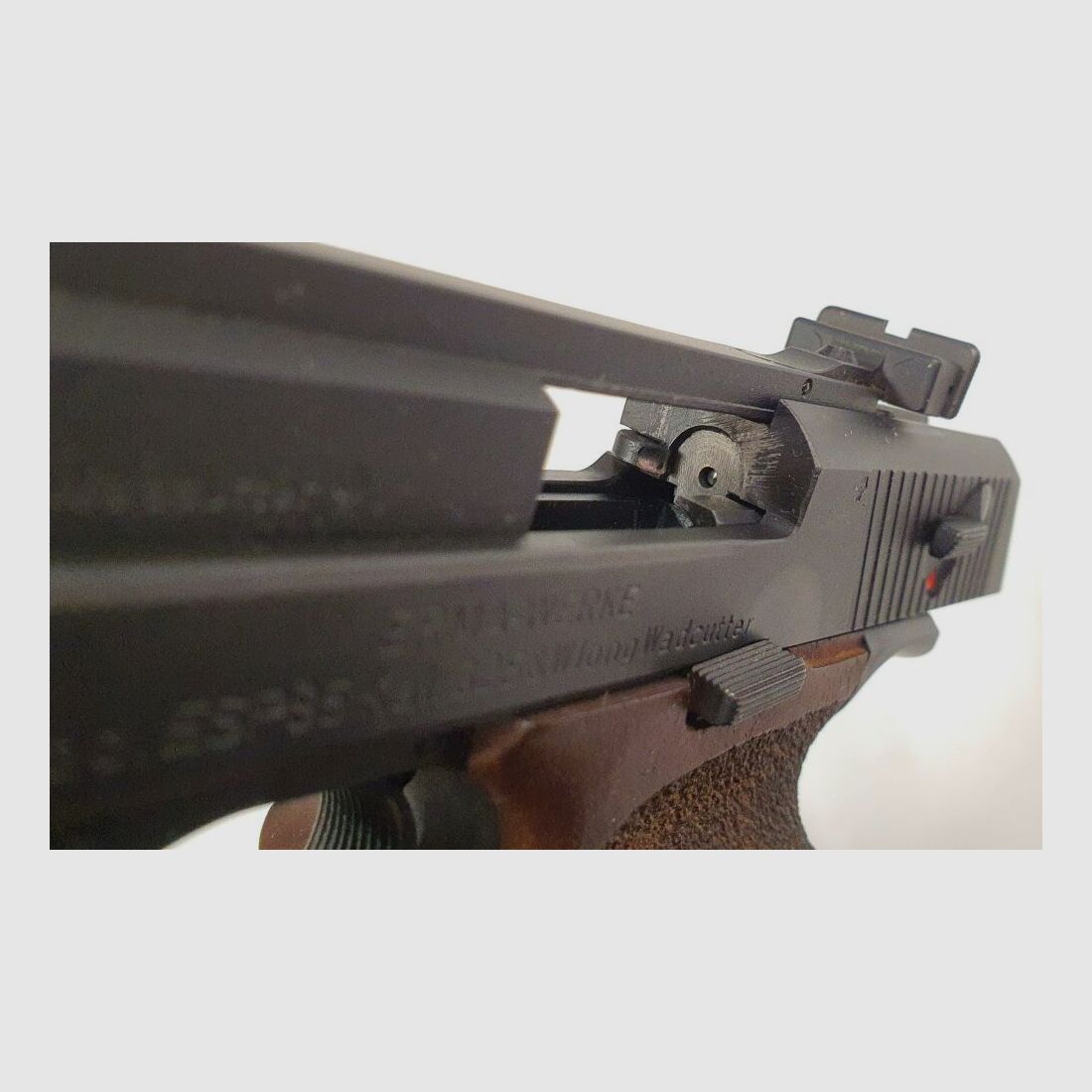Pistol Erma Mod.ESP85A including interchangeable system with accessories