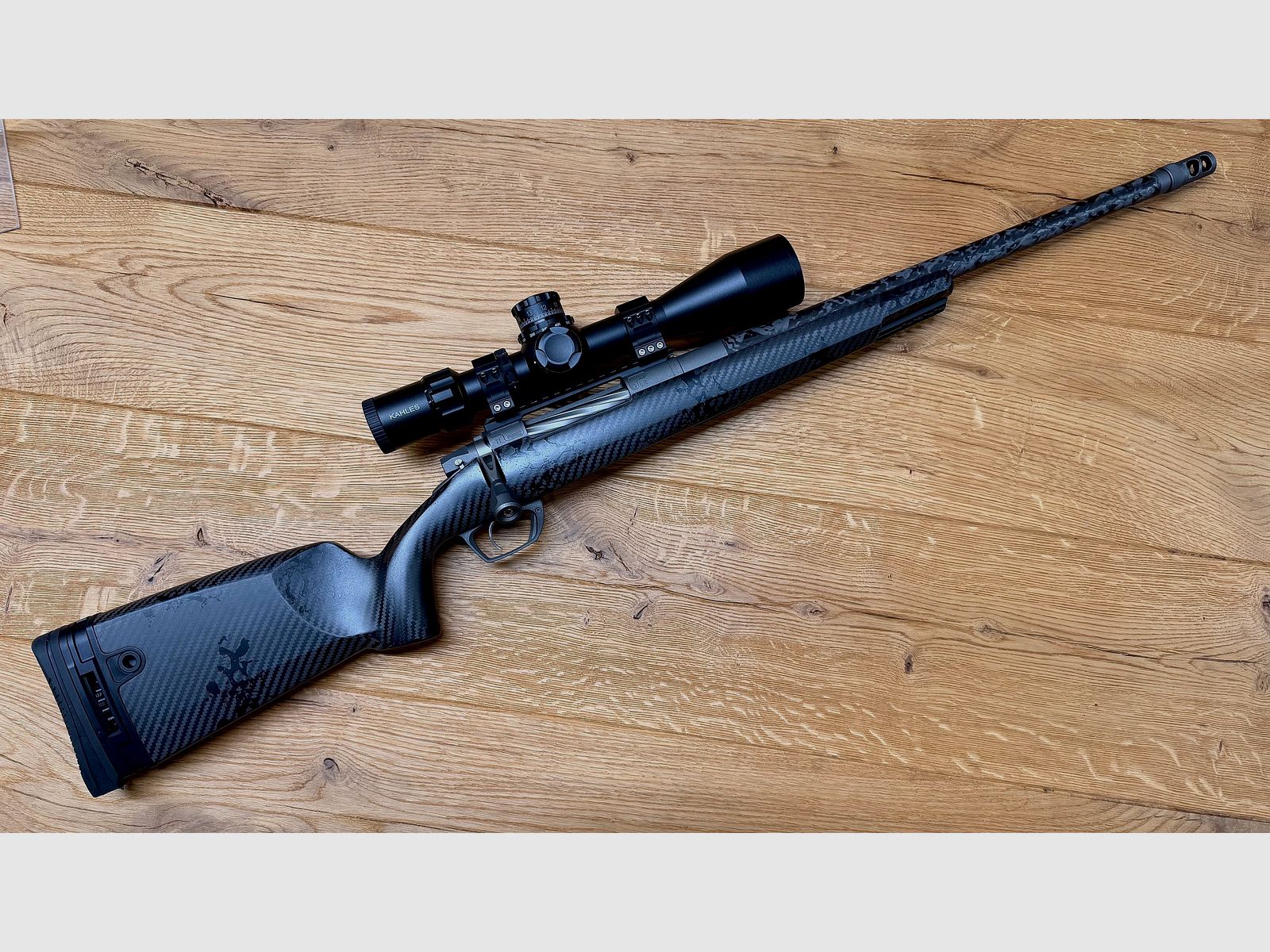 Gunwerks Magnus / .28 Nosler / LL 20" / z systemem tytanowym / Kahles K525i 5-25x56 MOAK