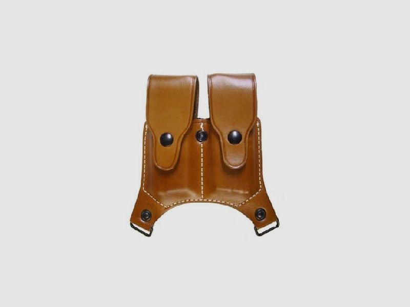 Doppelmagazintasche braun