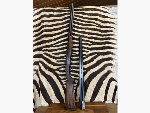PERAZZI MX2000 strzelba kal. 20/70 lufa 75 cm 3/4 pełny czok + lufa 70 cm czok cylindryczny 1/4 z 2 futerałami na broń