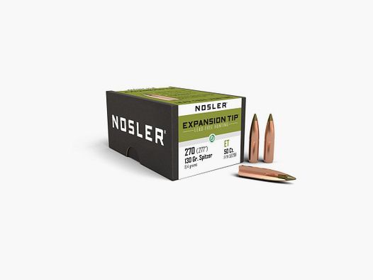 Puntas Cal. 270-130 Nosler E-Tip 50 Un