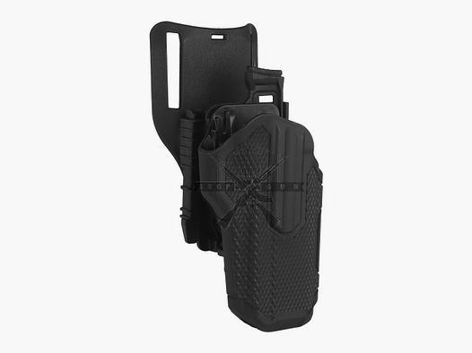 WOSPORT UNIVERSAL HARDCASE BELT HOLSTER (BK)