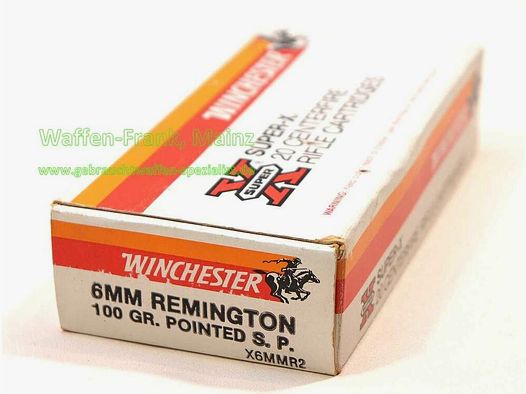 Winchester - USA Büchsenpatronen 6mmRem