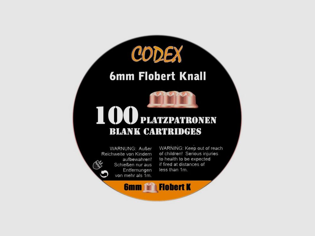 CODEX cartucce a salve 6 mm Flobert