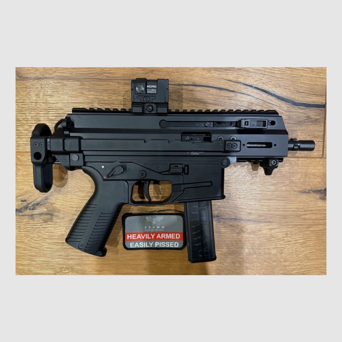 Brügger & Thomet APC9 K Pro con culata telescópica