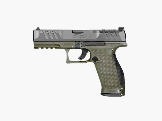 Walther PDP Full Size 5“ 9x19mm O.D. Green
