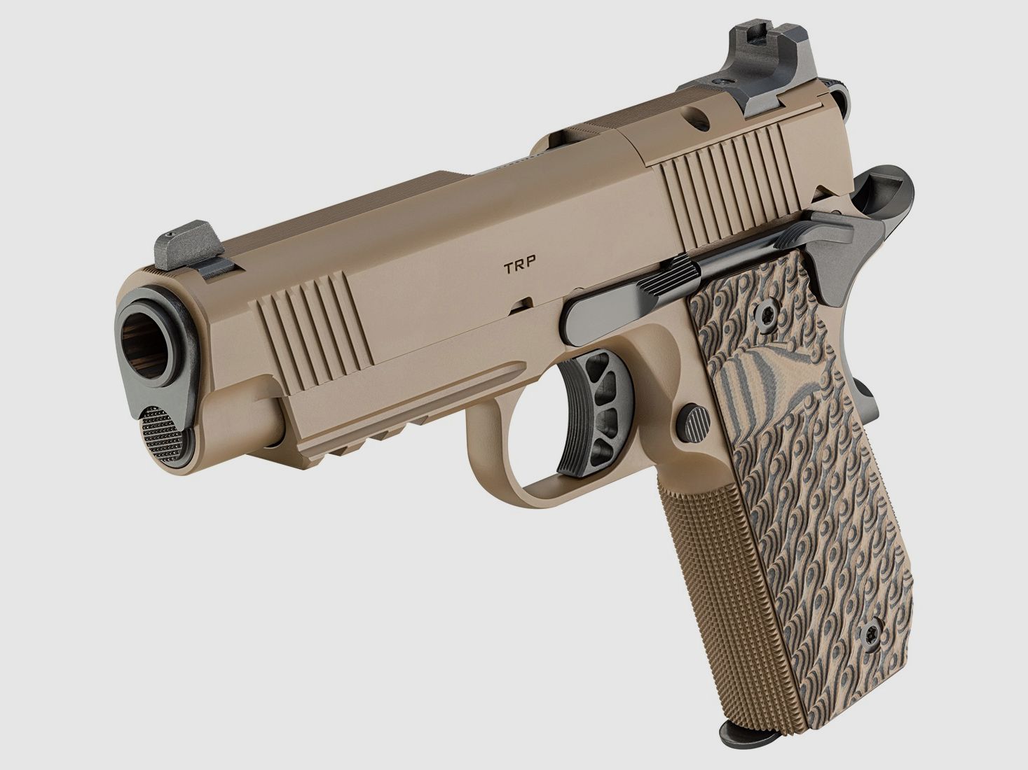 1911 TRP CC 4,25" AOS Custom Coyote Brown, Bild 3 von 4