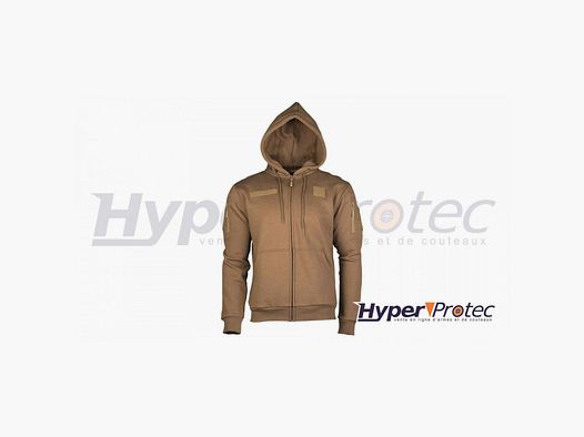 Kapuzenshirt Dunkel Coyote