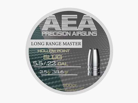 AEA Slugs Long Range Master HP, Cal. 5.5mm/.22