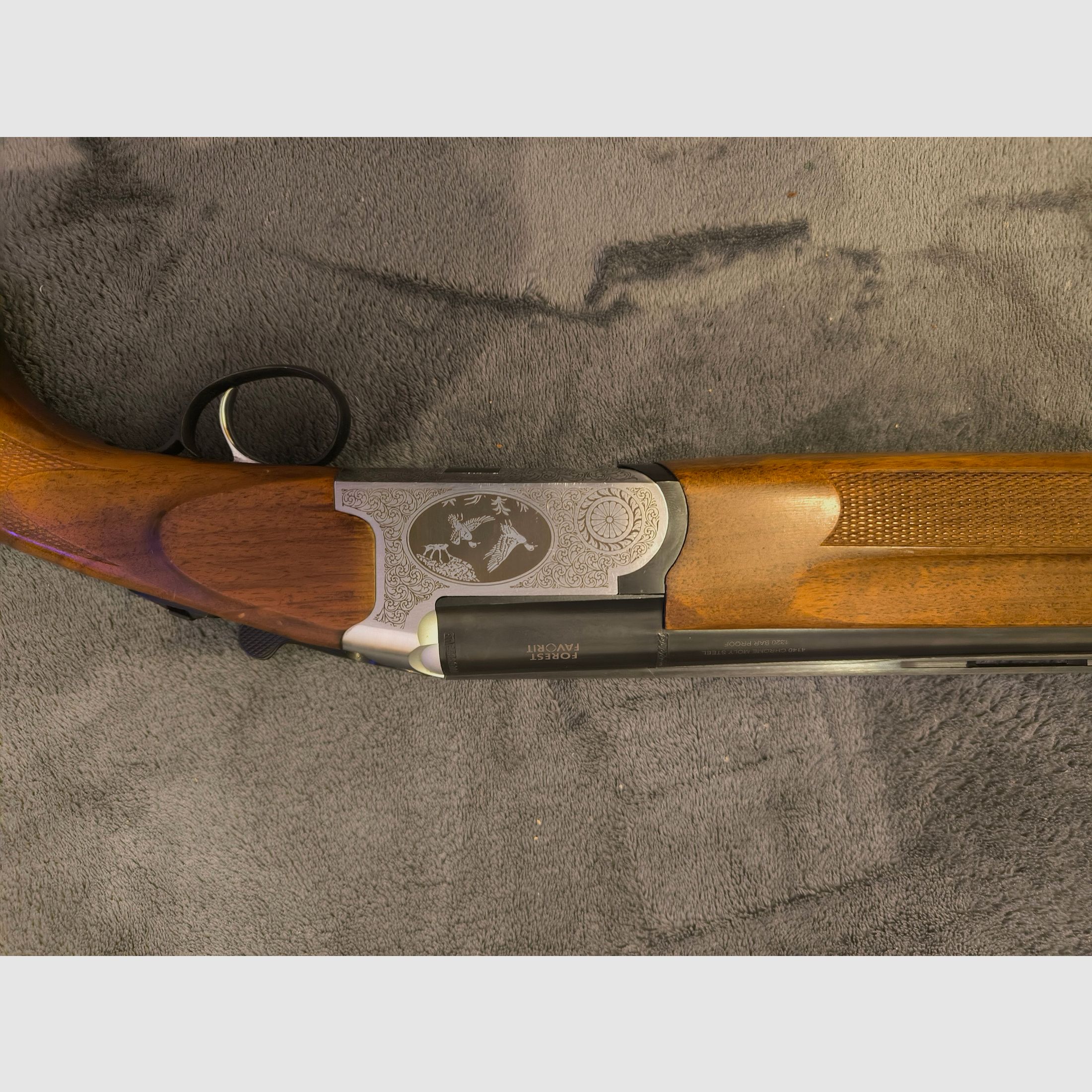 Forest Favorit Bockdoppelflinte Rechtsausführung 12/76 mit 71cm Lauf