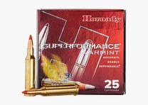 Ammunition Hornady 17Hornet V-MAX 20 grains 25 cartridges in a box