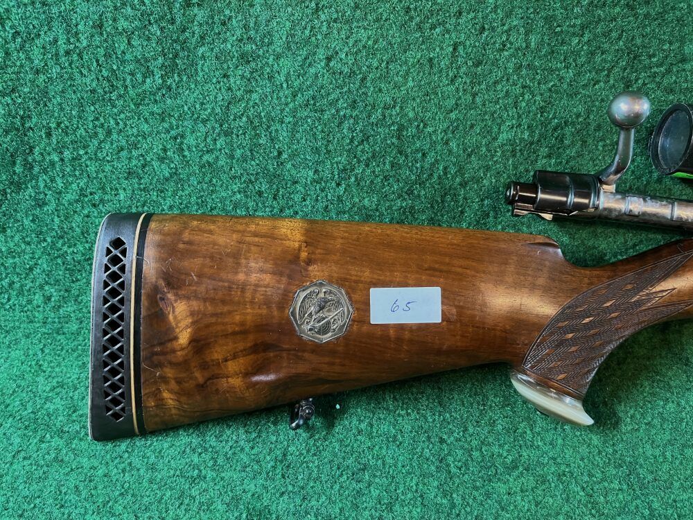 Heym Stutzen mit wunderschöner Punzierung .30-06Spring