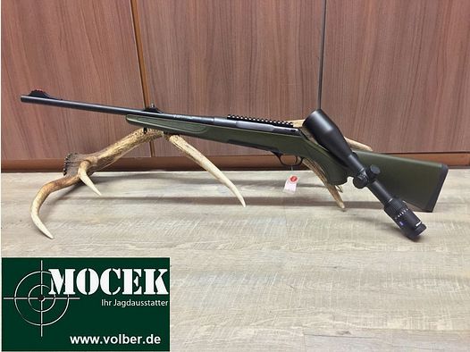 Haenel Varmint Jaeger 10, avec Zeiss Conquest V4 3-12x56, Cal. .30-06, Canon courte 51cm