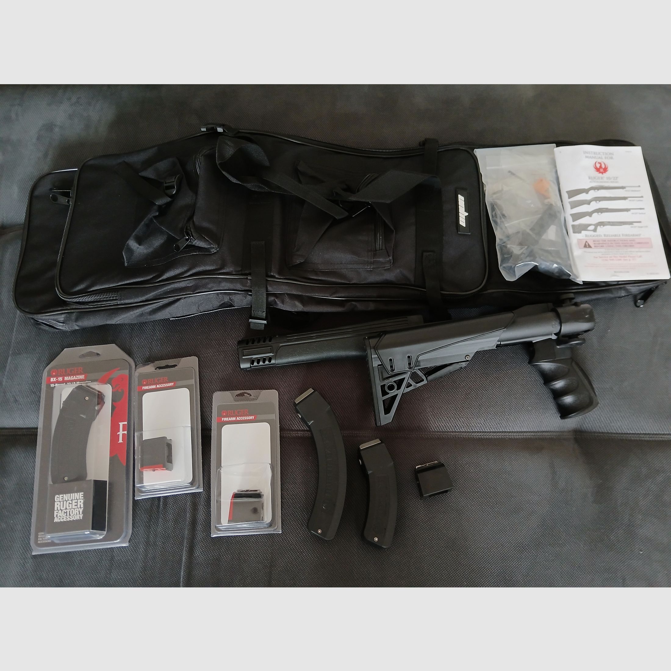 Ruger 10/22 Selbstladebüchse RB Carbine .22lr mit Wechselschaft