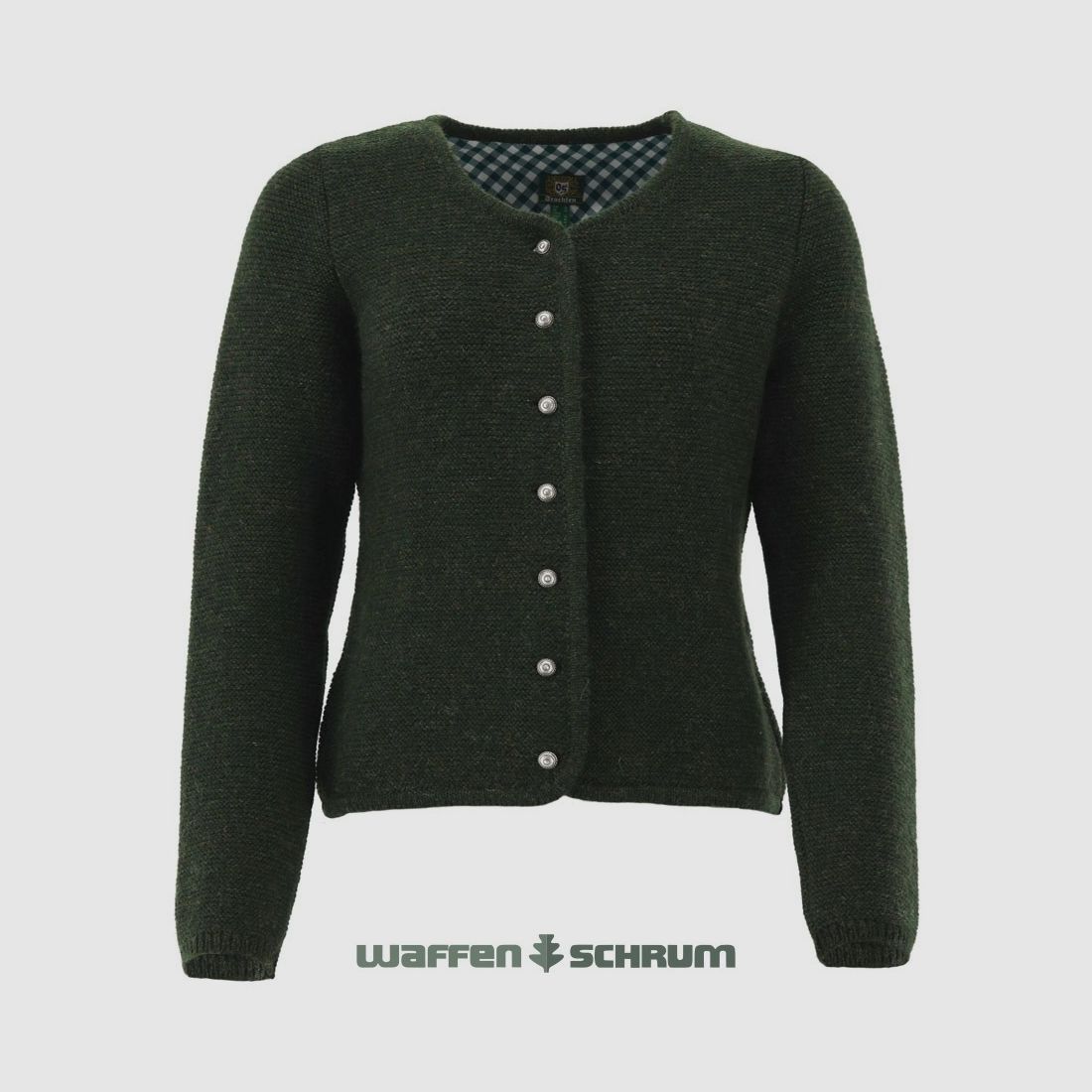 OS Trachten Strickjacke Rundhals