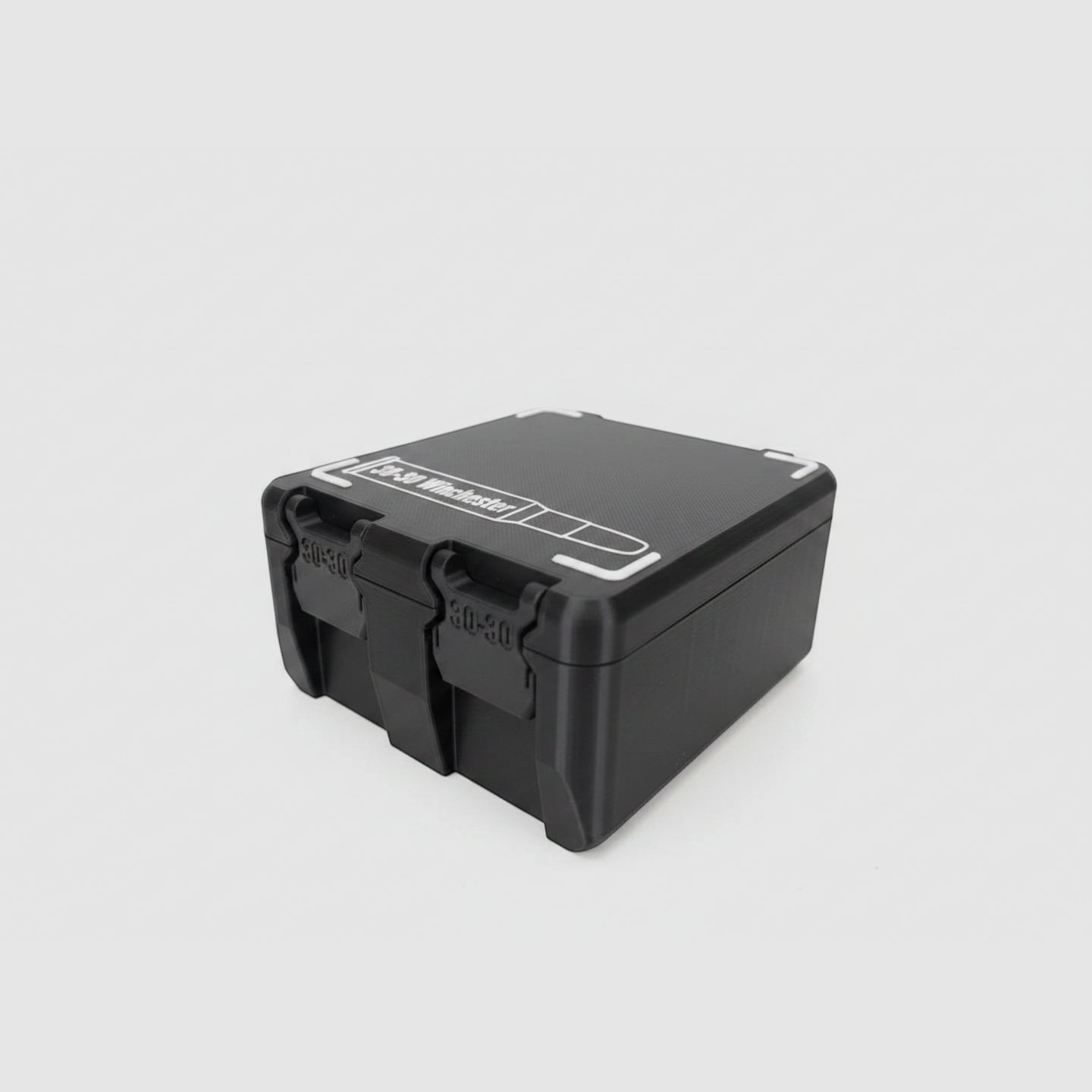 Filamelt Munitionsbox / 30-30 Winchester / 'Klapp- / Rastdeckel' / Patronenbox, Ammo Box