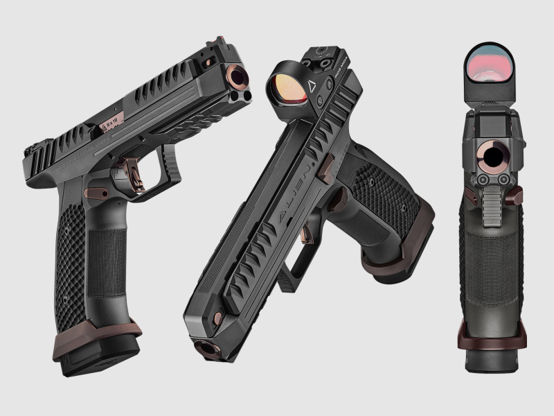 Laugo Arms – Pistole / Alien Komplettset Std / Rose Gold / Limited Edition / 9mm, Bild 4 von 5