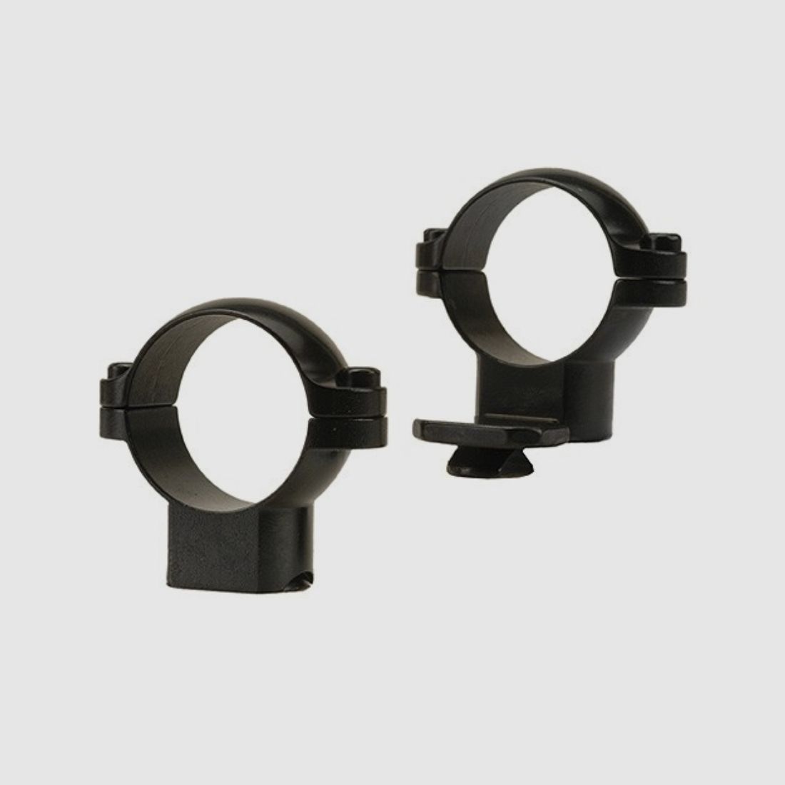 Leupold STD Ringe 25,4mm extended high gekröpft glänzend schwarz