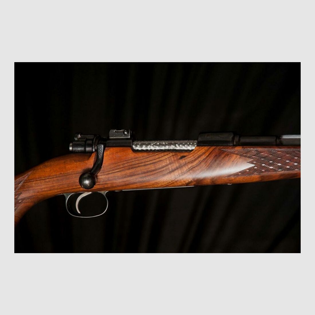 Mauser System 98 Custom by Schmidt / Düren Achtkantlauf, Bild 8 von 10