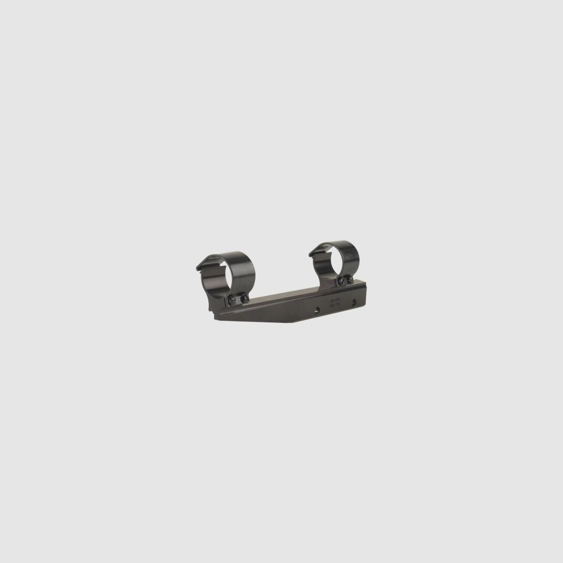 Weaver 1" Detachable Side-Mount Ringe Long-Style High glänzend schwarz 25,4mm high, BH mm