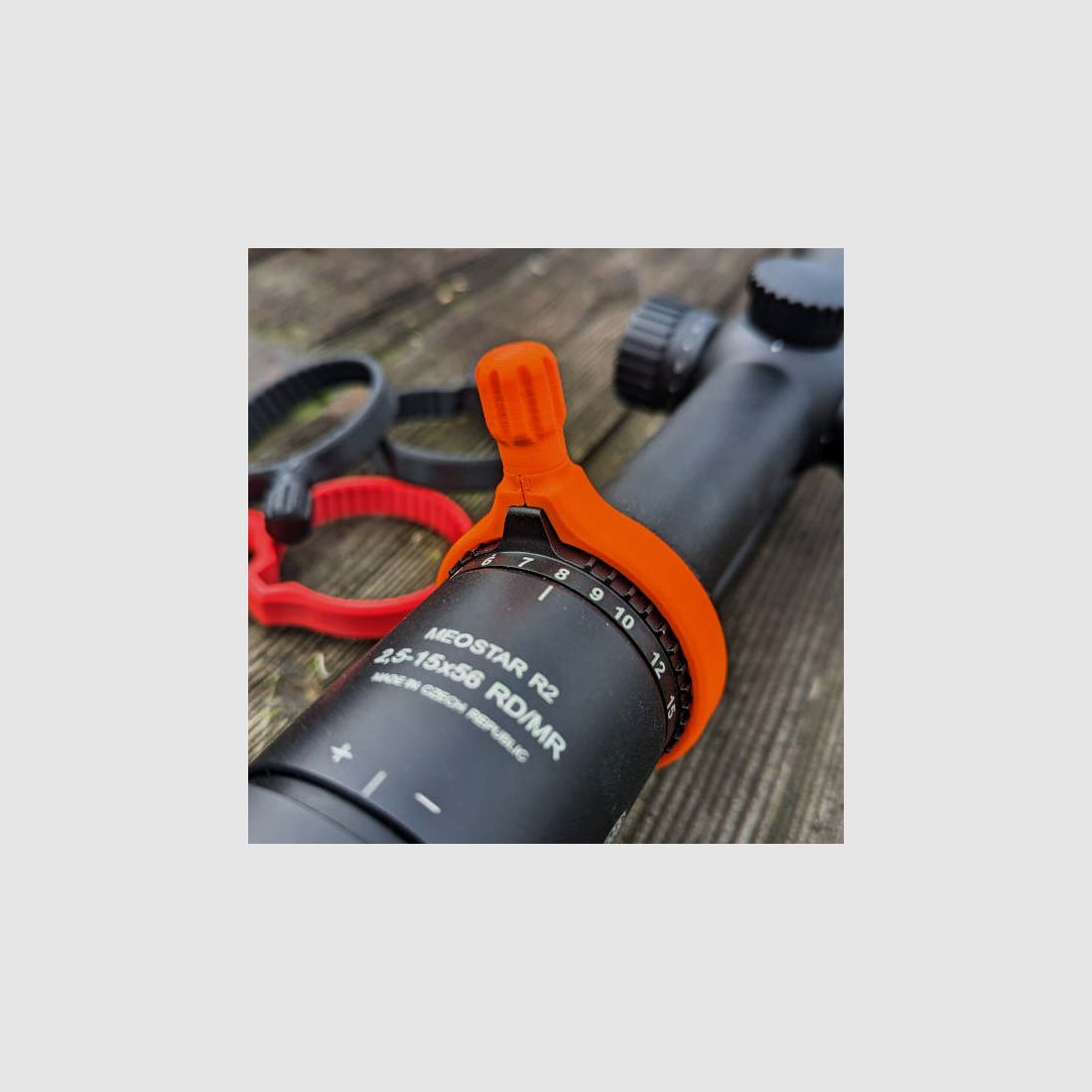 For Meopta Meostar R2: Quick adjustment lever for magnification setting