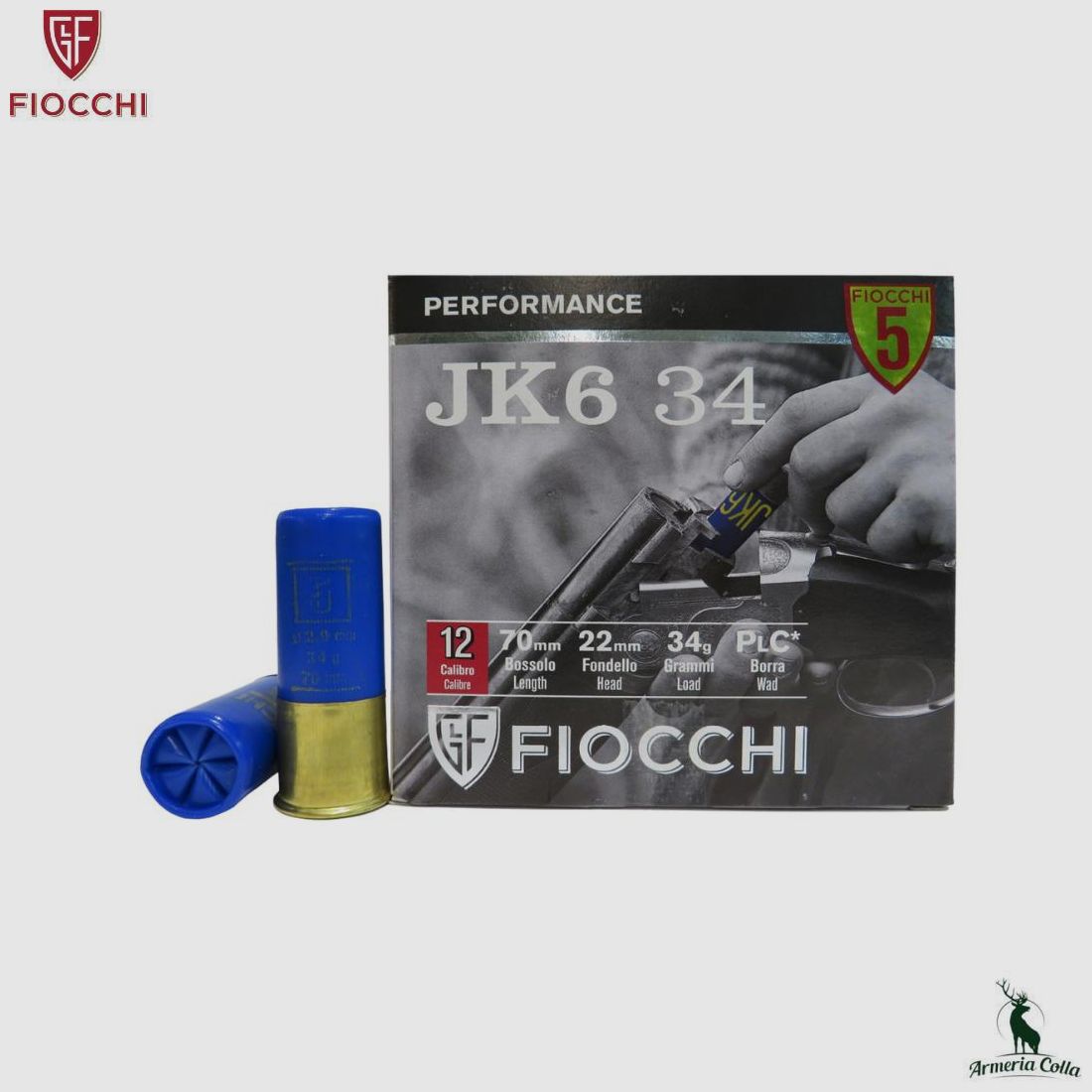 Fiocchi Munitionen Jk6 34 Kal. 12