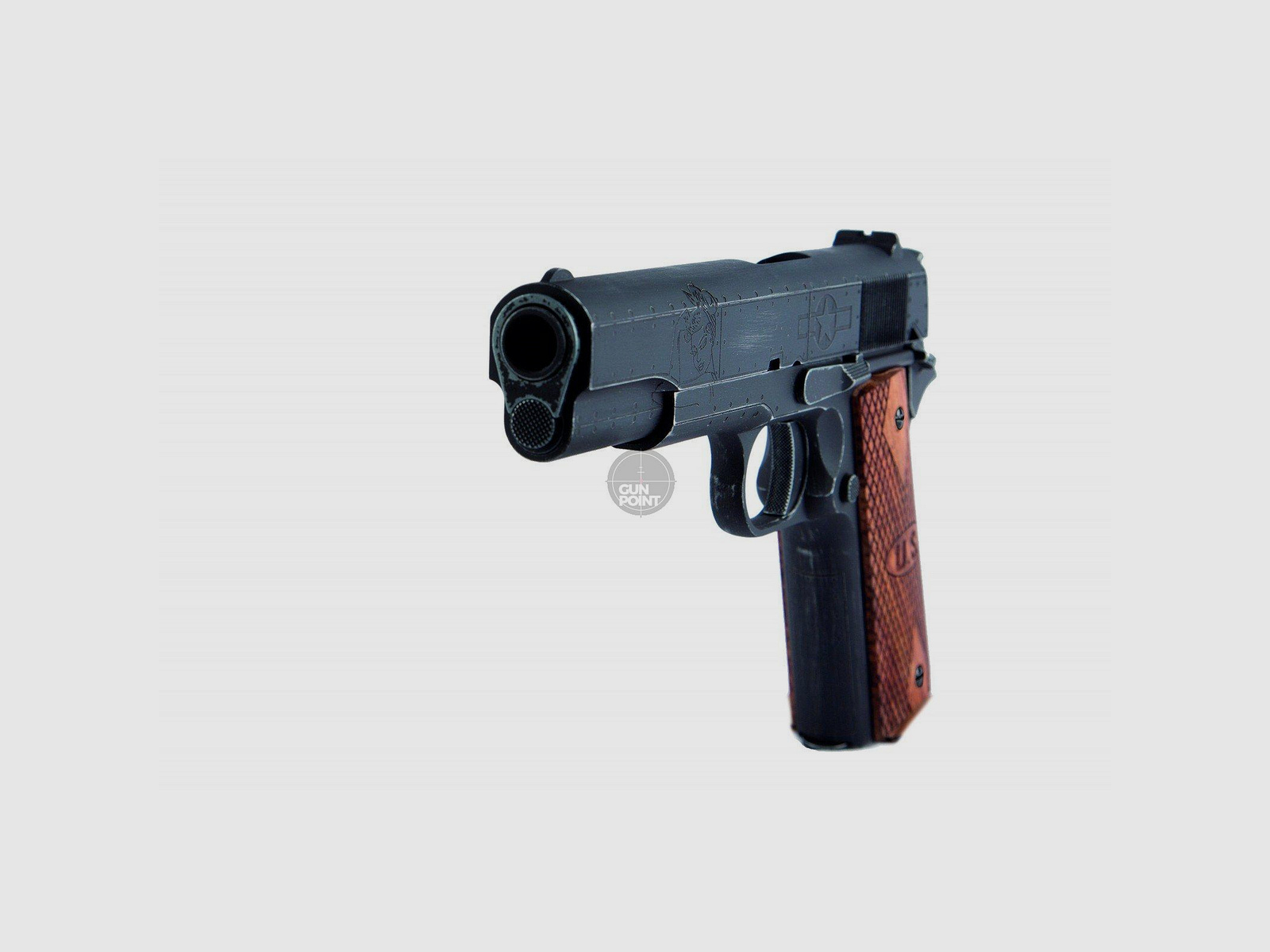 Softair - Pistole - Cybergun - Auto Ordnance 1911 VICTORY GIRL GBB - ab 18, ber 0,5 Joule