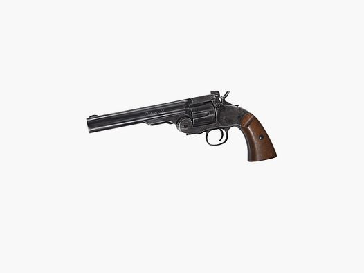 Revolver Asg Schofield 6" CO2 Black Full Metal 4.5 Plombs