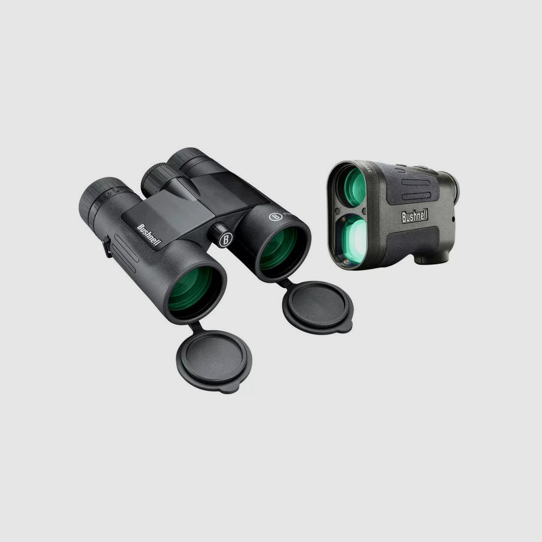 Bushnell Prime Combo Kit, Prime 10x42 Fernglas, Prime 1300 Laser Entfernungsmesser