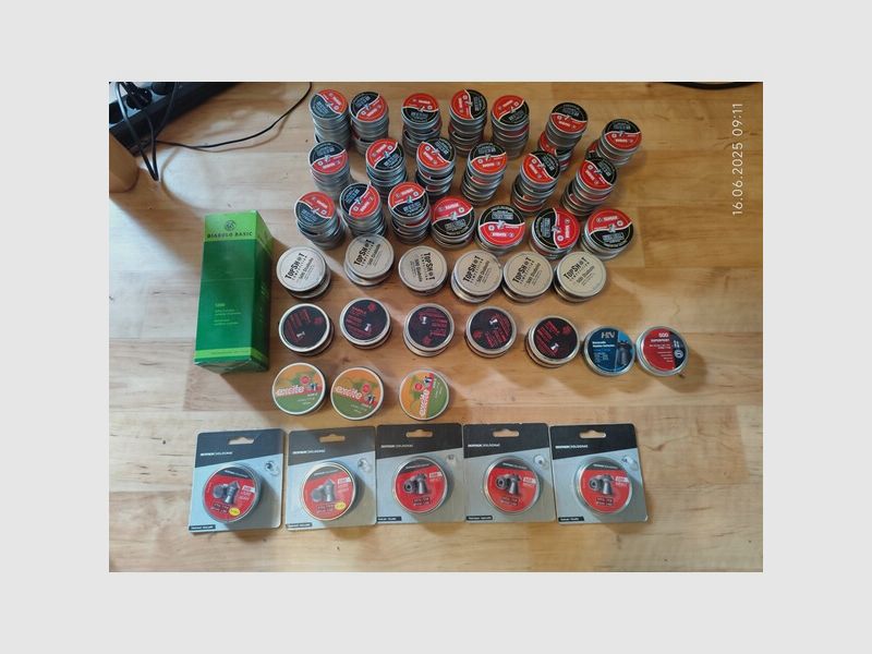 Lebenslanger Vorrat an Diabolo 4,5 mm 43000 Schuß